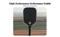 Lightweight Pickleball Paddle High-Rotation Texture Carbon Fiber Pickleball Paddle Ergonomic Grip for Beginners, Tournaments, Backyard