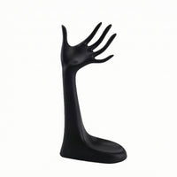 Resin Mannequin Hand Jewelry Organizer Stand Smooth Hand Jewelry Display Holder Modern Minimalist for Jewelers, Collectors, Photo Shoots
