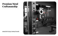 Complete Guided Machine Full Body Workout Complete Guided Machine Heavy-Duty Construction Multi-Functional for Bodybuilders