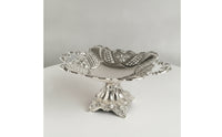 Pedestal Serving Tray Elegant Serving Tray with Pedestal Engraved for Weddings