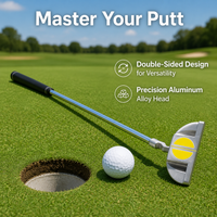 Aluminum Alloy Putter for Weekend Rounds & Various Courses Double Sided