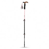 Trekking Pole with T-Handle Telescopic Hiking Stick with EVA Grip Collapsible Trekking Poles Adjustable Collapsible Hiking Poles