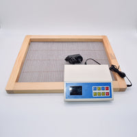 twinChannel Bee Venom Collector Wooden Bee Venom Collection Unit Electric Equipment Functional for Field, Workshop