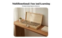 Metal Bar Xylophone Portable Carry Case 10-Note Xylophone Bright Clear Audio Instrument