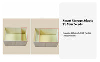 Compartmented Clothes Box Large Capacity Closet Organizer cleanable for Dorm Room