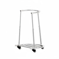 Labor-Saving Grain Sack Filling Frame Single-Person Operation Bag Support Artifact Heavy-Duty Mobile Bag Holder Stand Long-Lasting for Farmers, Farm, Warehouse, Outdoor