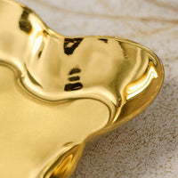 Clover-Shaped Tray Small Clover Tray Band Dish Compact Shallow for Vanity, Dresser