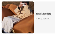 No Pump Required Wind-Inflated Lazy Bag Foldable Air Lounger Easy to Inflate Inflatable Furniture Lightweight for eventon the moveers, Beachon the moveers, Beach, Music events, Camping, explorer