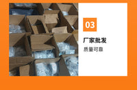 White Interchangeable Circular Knitting Needle Set with Aluminum Oxide, Detachable, for Sleeves
