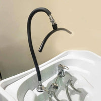 Waterfall Shampoo Sprayer Modern Design Shadow Rinse Attachment Salon Wash Basin Sprayer for Beauty Spa