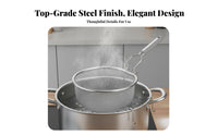 Rust-Proof Pasta Blanching Basket Large Capacity Pot Hook Strainer Long-Lasting Pasta Boiling Basket Lightweight