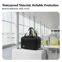 Travel Wash Bag Multifunctional Damp and Dry Separation Bag Large Capacity Waterproof Travel Organizer for Women, Journeyers, Swimming, Gym, Beach
