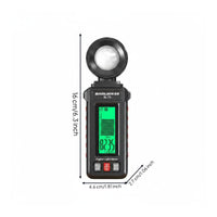 Digital Illuminance Unit Meter max/min Reading Digital Light Meter Backlit