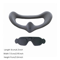 Skin-Friendly Mesh Replacement Face Pad Contoured Foam Sponge Face Pad Comfortable Fit Goggles Accessory Breathable