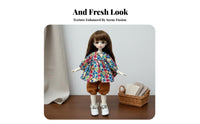 BJD Doll Dress Available 30cm Doll Outfit Design Toy Accessory for Hobbyists, Kids, Imaginative Play