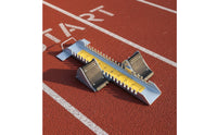 Track Starting Block with Scale Thickened Build Adjustable Sprint Block Construction Sports Equipment for Sprinters, Competition, Training