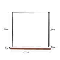 Necklace Display Stand Space Saving Pendant Display Holder Minimalist Design Jewelry Hanging Rack for Dressing Table