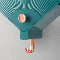 Pot Lid Holder, Wall-mounted, 2 Sections, Drill-free, Adhesive Type, For Pot Lids & Cutting Boards, Kitchen Rack