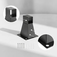Outdoor Side Awning Mounting Bracket Heavy-Duty Side Awning Bracket Weatherproof Support Easy to Install for Homeowners