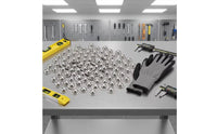 250 Pieces Metal Screw Cap with Flange Watertight Hardware Long-Lasting