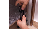 Cabinet Door Installation Jig Adjustable Cabinet Door Installation Secure Tool for Carpenters, Home Renovators