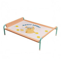 Raised Pet Cot Spill-resistantResistant Elevated Pet Bed Bed Metal Frame for Indoor