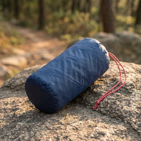Inflatable Mattress with Integrated Pillow for Air Bed Comfort, Portable Camping Mat with Built-in Foot Pump, Nylon TPU Roll Mat Camping Gear