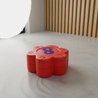 Raised Flower Stepping Stone Molded Plastic Stepping Stone Compact Sensory Play Toy Lightweight for Children, Obstacle Courses