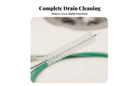 Sunroof Drain Unclogger Versatile Long Wire Pipe Cleaner Flexible Drain Cleaning Brush for Car Owners, DIY Enthusiasts