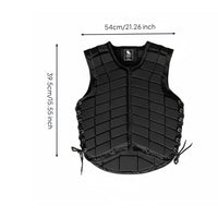 Horse Riding Equestrian Guard Breathable Padded Riding Equestrian Guard Easy to Clean Vest for Riders, Training