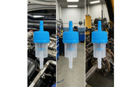 Inline Fuel Filter Transparent Inline Fuel Filter 1/4 Inch 50 Micron for DIYers, Engines