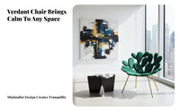 blossom Backrest Cactus-Shaped Armchair distinctive Shape paddinged perusing Chair Artistic Design Living Room Seating Statement Piece for Interior Designers, Homeowners, Book Lovers, Lounge Area, Bedroom, Home Office, Reception Hall
