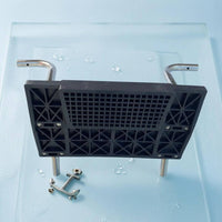 Inflatable Boat Motor Bracket Reinforced Boat Motor Mounting Bracket Watercraft Accessory Grid-Style Ribbed