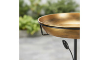 Bird Bath Feeder Outdoor Decoration Bird Bath Stand Feeder Heavy Duty Garden Decor for Courtyard