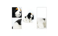 Cavalier King Charles Spaniel Stuffed Animal Lifelike Cavalier Spaniel Stuffed Animal Dog Plushie Realistic Stuffed Dog Toy