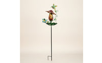 Hummingbird Feeder with Garden Stake Decorative for Lawns, Patios