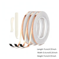 EMI Shielding Copper Foil Tape with Conductive Adhesive Flexible Copper Tape with Conductive Adhesive Grounding Solderable for Hobbyists