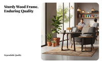 High-Density Foam Cushion Upholstered Wooden Frame Armchair Wear-Resistant Upholstery Upholstered Accent Chair Modern Design Commercial Furniture Comfortable Support for Restaurant Owners, Interior Designers, Bookstore, Reception Area, Office, Living Room