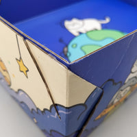 Disposable Foldable Cat Litter Box for Travel and Outdoor Use, Waterproof and Eco-Friendly