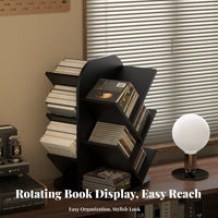 360-Degree Rotation Rotating desktop organizer Corner Design Desk Organizer Space-Saving Desktop reachory Large Capacity for Students, Children, educators, Study Room, Dormitory, Bedroom, Classroom