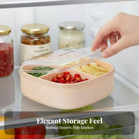 4 Pieces closureed Lid Draining Food prepparation Box Airtight closure Produce Box with Drainer watertight Refrigerator Organizer Stackable Design for Meal prepparationpers, Home Cooks, Healthmindful Individuals, complimentaryzer, Kitchen, Pantry