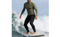 UPF 50+ Sun safeguard.5mm Neoprene Aquatic Shirt High Elasticity Men's Thermal Swim Shirt Quick-Drying Rash Guard Chlorine Resistant for Paddleboarding