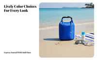 Foldable Portable Floating Bag Compact Swimming Bag Sturdy for Boaters, Campers, Boating, Camping, Hiking