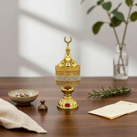 Metal Electric Incense Burner Decorative Electric Incense Burner Flameless for Living Room