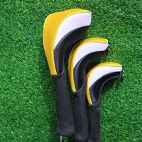 Golf Wood Headcover Set for 1, 3, 5 Woods
