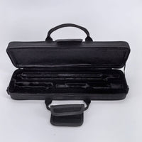 16-Hole Flutes Case Lightweight Flutes Case with Shoulder Strap Compact for Flutists, Artists, Commuting, School