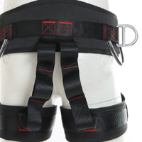 Fall Protection Half-Body Harness Adjustable Harness with D-Rings Reinforced Long-Lasting for Outdoor Work