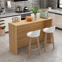 bar table with stools