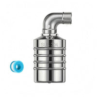 Threaded Connection Stainless Steel Float Valve Polished Metal Water Tank Float Valve No Electricity Required