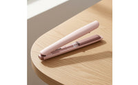 Wide Plate Steam Hair Straightener Frizz-Control Steam Flat Iron Ionic Appliance Auto Shut-off for Home Styling